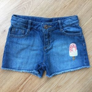 💗HOST PICK💗 Girls Gymboree Ice Cream Jean Shorts